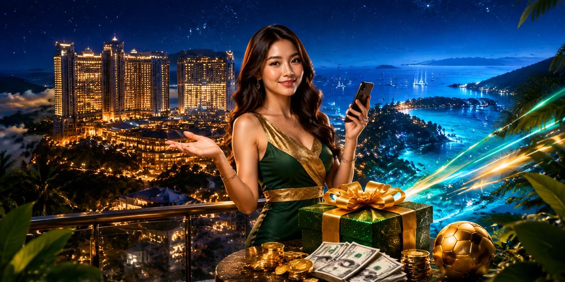 Pengguna membuat deposit dalam gaya Melayu di Genting Highlands menggunakan aplikasi mudah alih