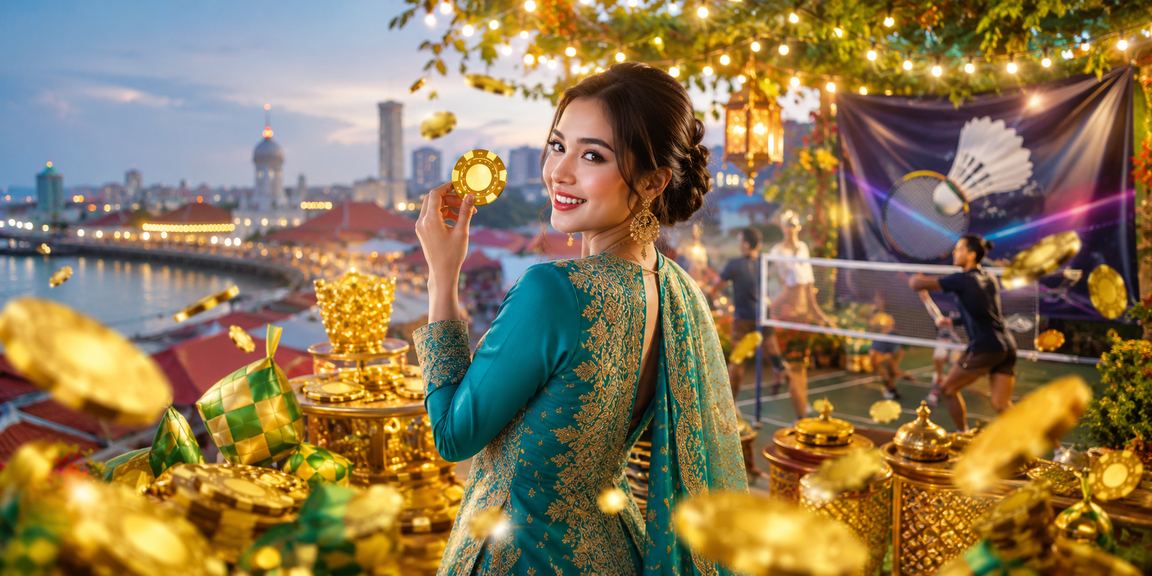 Suasana pertaruhan semasa perayaan Hari Raya di Kota Bharu dengan semangat meriah